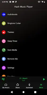 Hash Player android App screenshot 5